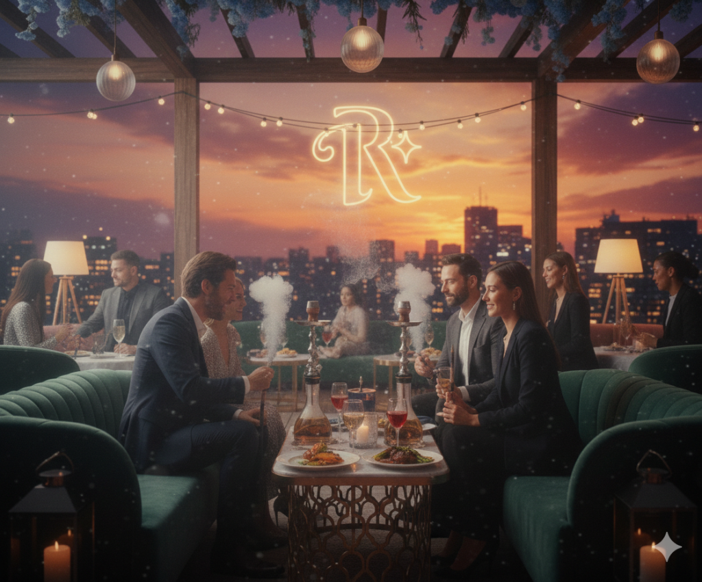 mejor shisha con cena en Barcelona